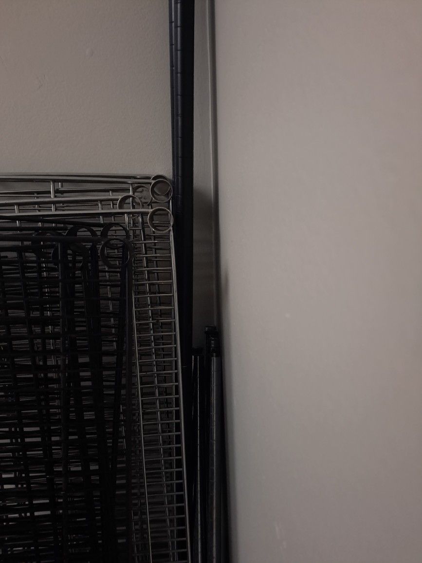 Metal 5 Tier Shelving (2) Of Them
