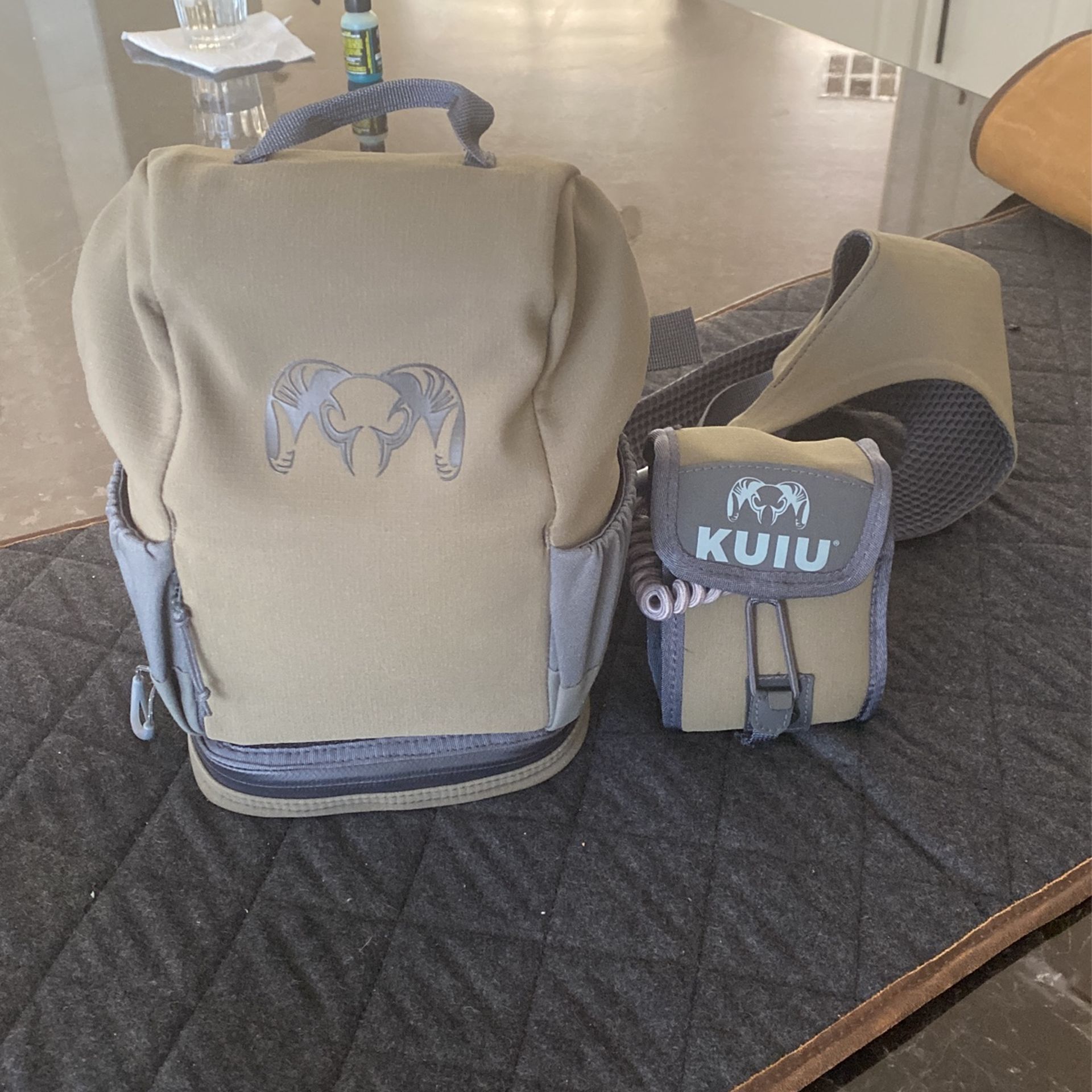 Kuiu Pro Binocular Chest Harness With Rangefinder Holder