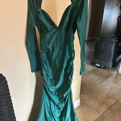 Women Emerald Dress 