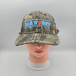 Maxjet Irrigation SCN Southern Citrus Nurseries Mossy Oak Camo Adjustable Hat