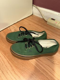 Vans Green Low Top Sneakers