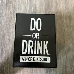 Do Or Drink Party Game