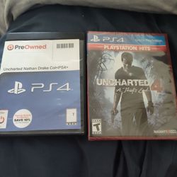 Uncharted games 1-4