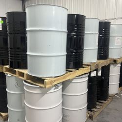 55 Gallon Steel Drums