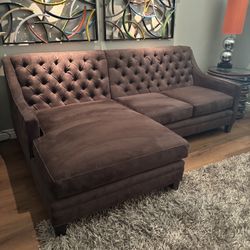 Custom Built Sofa Woth Chaise