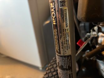 Ryobi pressure washer