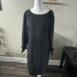 Woman’s Black Dress