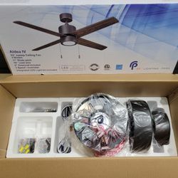“52in Ceiling Fan w/ Remote – Modern LED – Only $99 – Fast Pickup!”