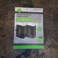 2 New Xbox One Rechargeable Battery Packs