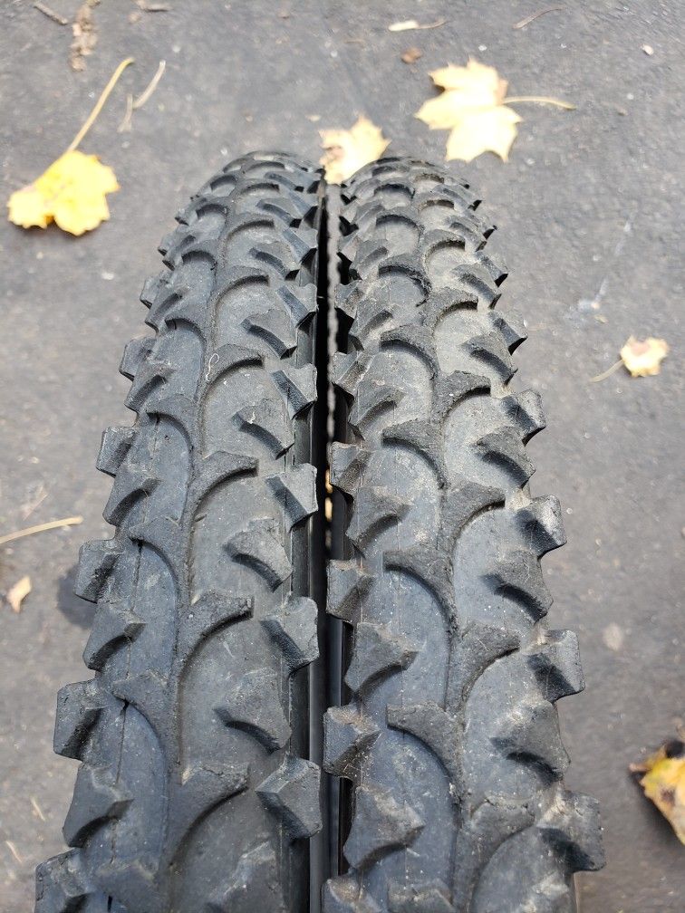 Mountain bike tires