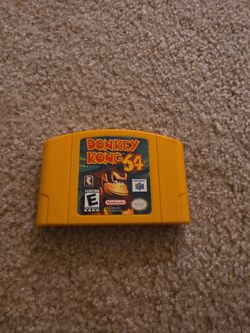 N64 Donkey Kong 64 Authentic