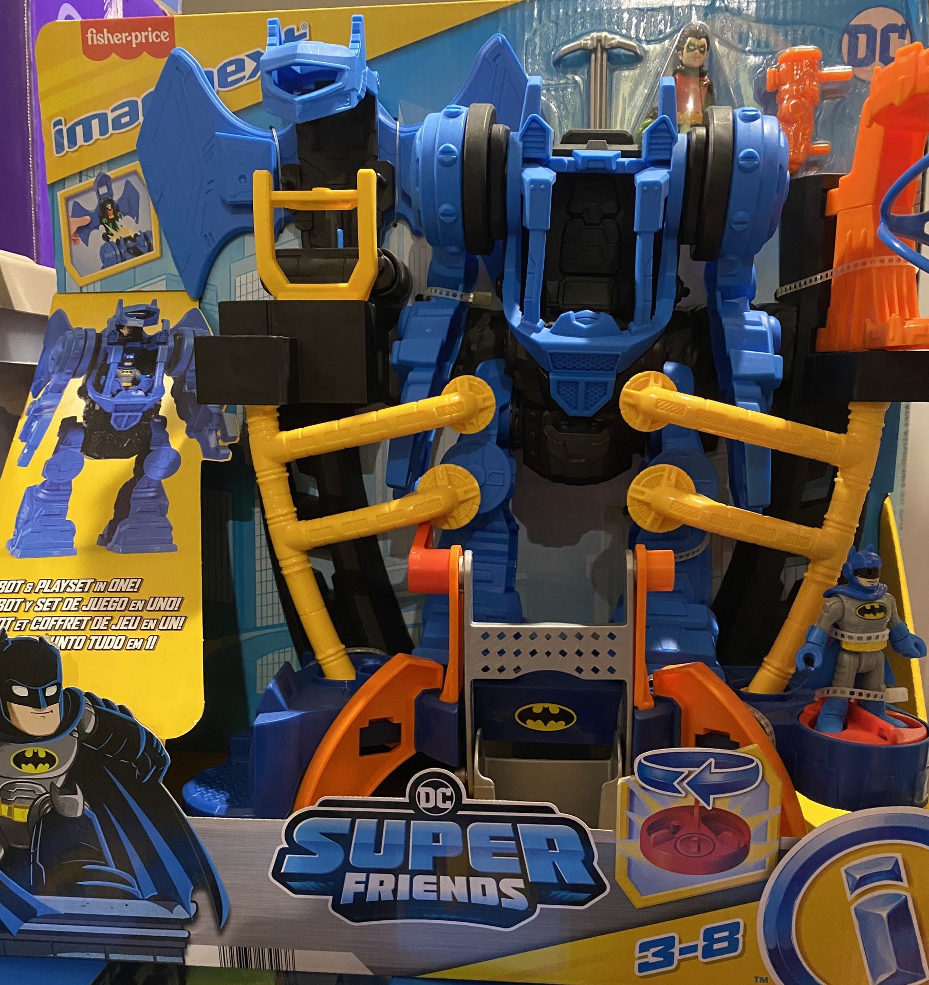 Imaginext Dc Super Friends Robo Command Center