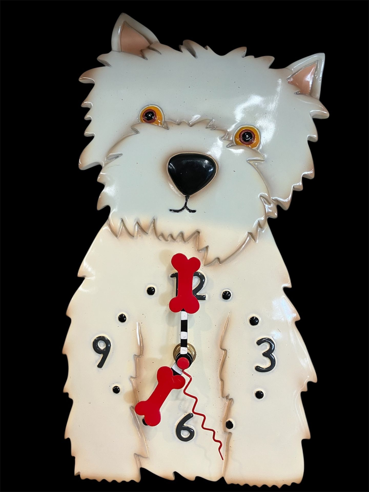 Westin Highland Terrier Clock
