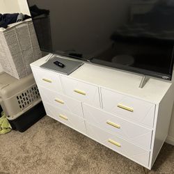 Dresser, Bed Frame, Night Stands