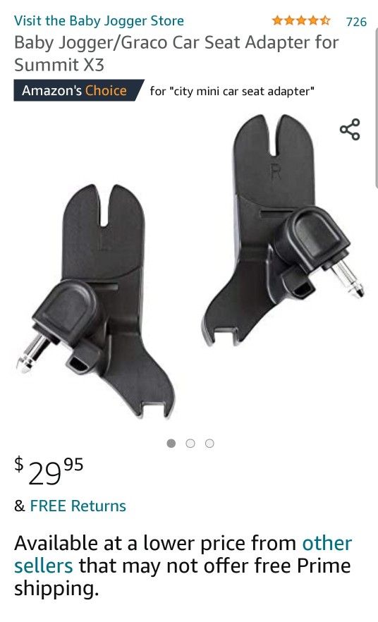 City Mini Graco Car Seat Adapter