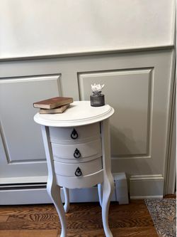 Refinished French provincial nightstand