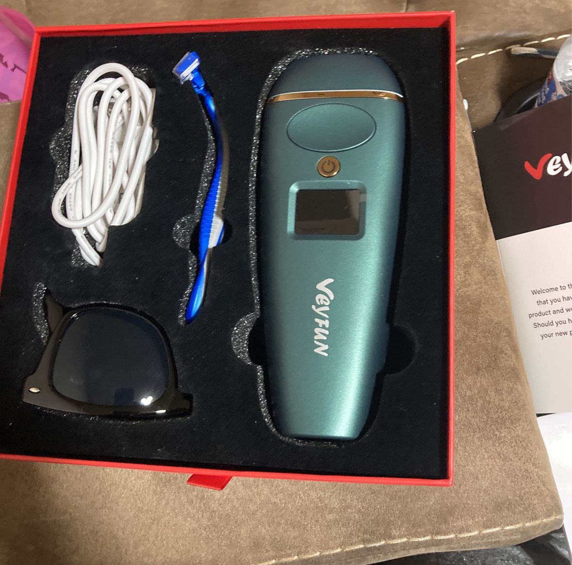 veyfun laser hair removal for women