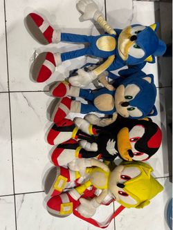 Sonic’s plushies