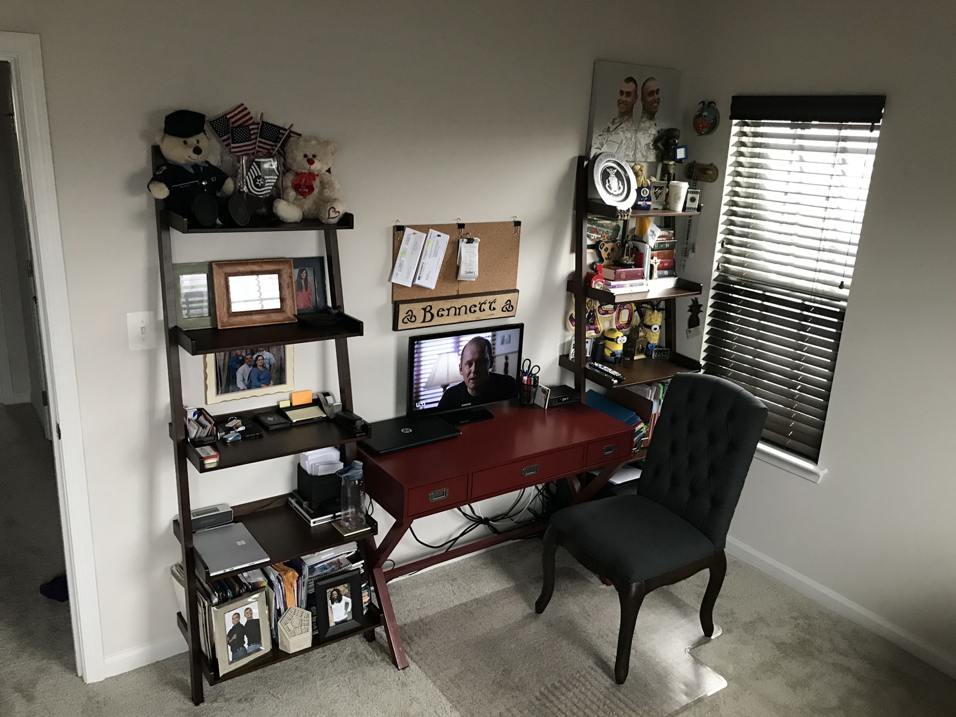Red Desk (TV not included :))