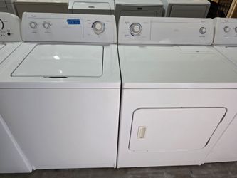 Whirlpool washer and electric dryer set