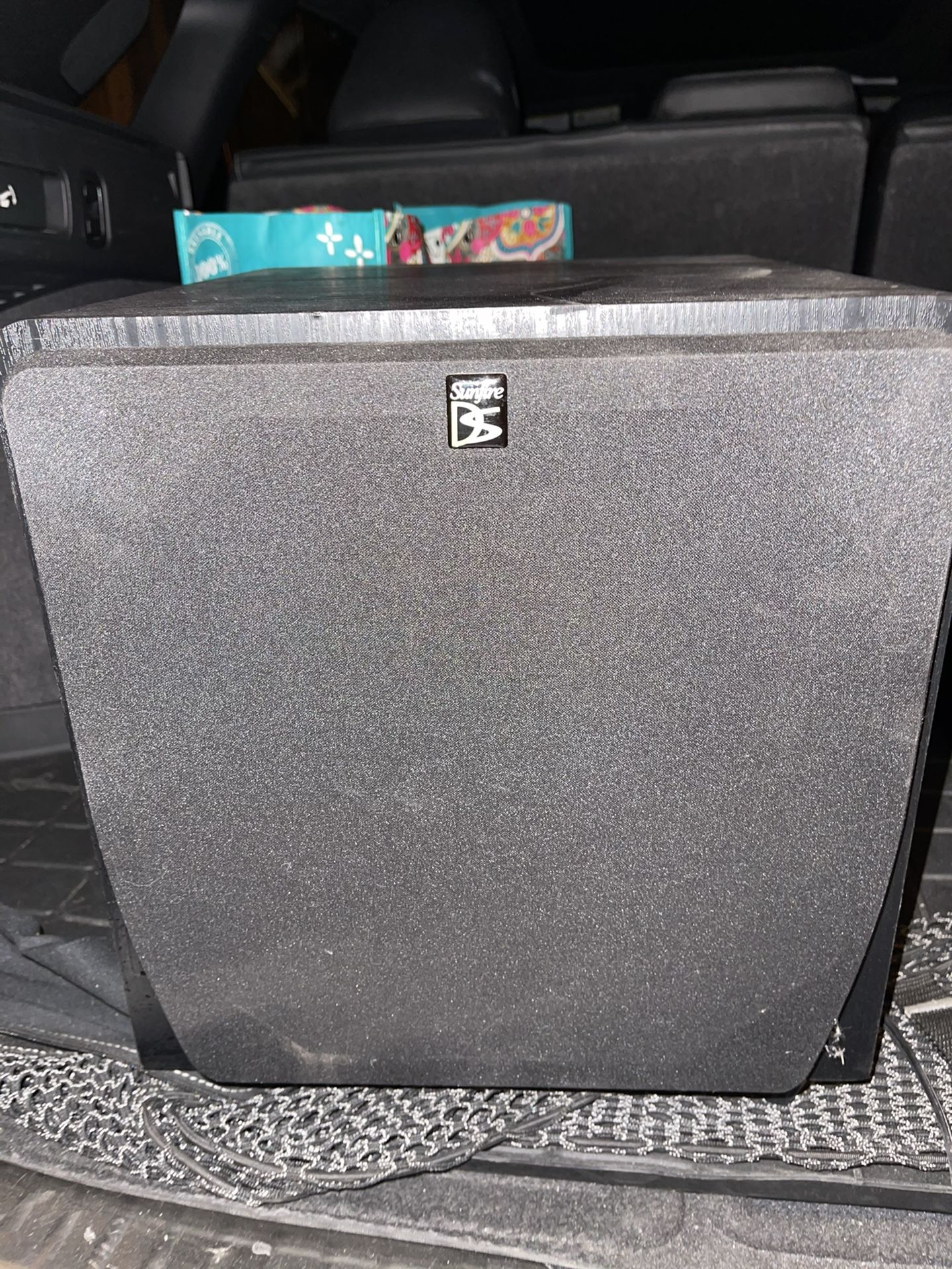 Sunfire Dynamic SDS-10 Subwoofer- Black Ash