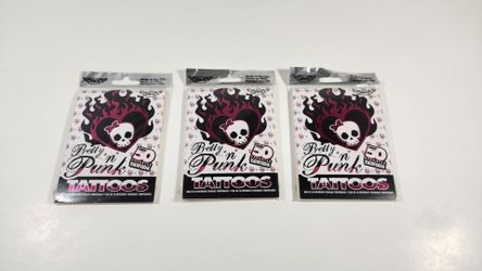 Pretty "n" Pink  50 Assorted Temporary Tattoos