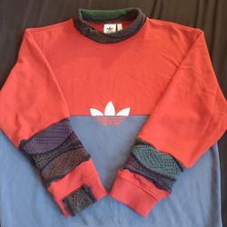 Authentic .. Adidas Color Block Sweater × Coogi Sweater