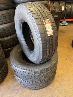 LT 265/75R16 MICHELIN DEFENDER LTX 3 tires