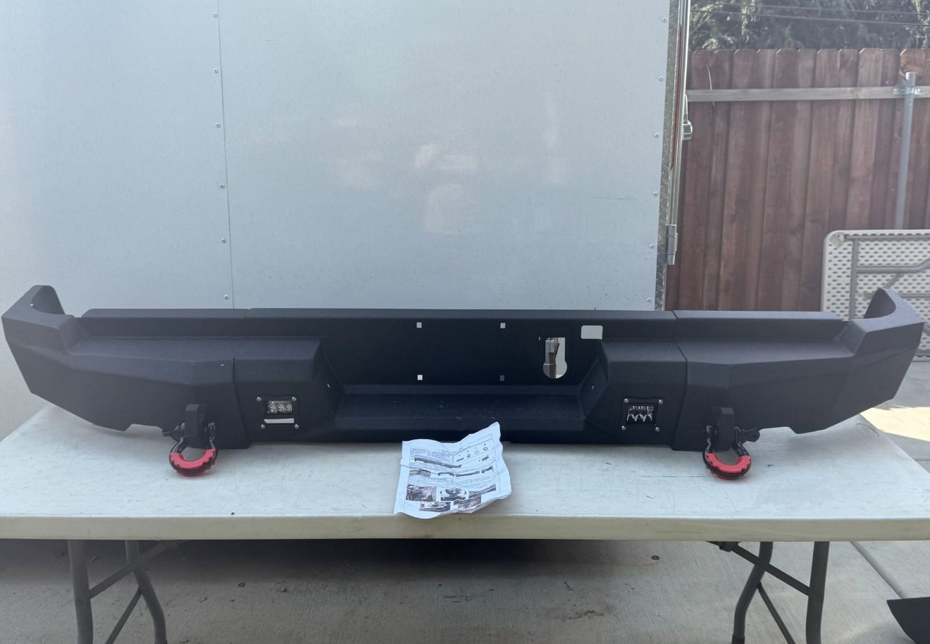 Rear bumper for 2019-2020 Dodge Ram 1500