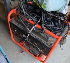MUST GO! Large Portable Gas Generator - Electric Start -
