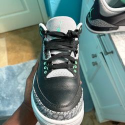Jordan 3 Retro Green Glow
