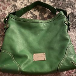 Emerald green hotsell michael kors purse