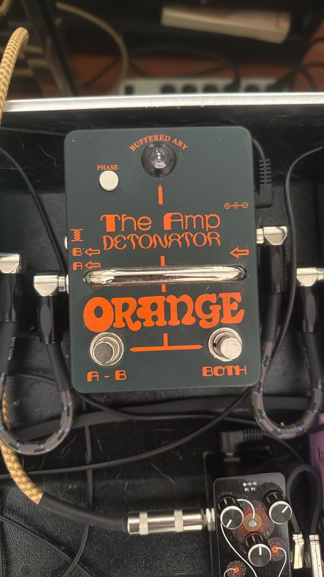 Orange The Amp Detonator Aby Guitar Pedal