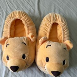 Winnie The Pooh Slippers Brand New Size 9 Disney park
