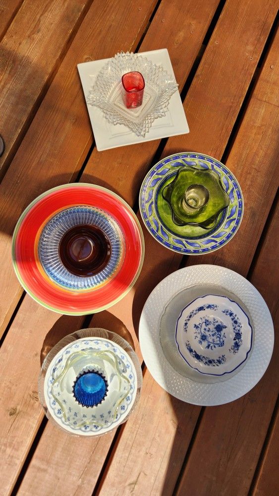 Plate Flowers