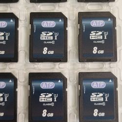 Lot Of 20 - Brand New ATP Memory Card SDHC™ 8GB Class 10 MLC