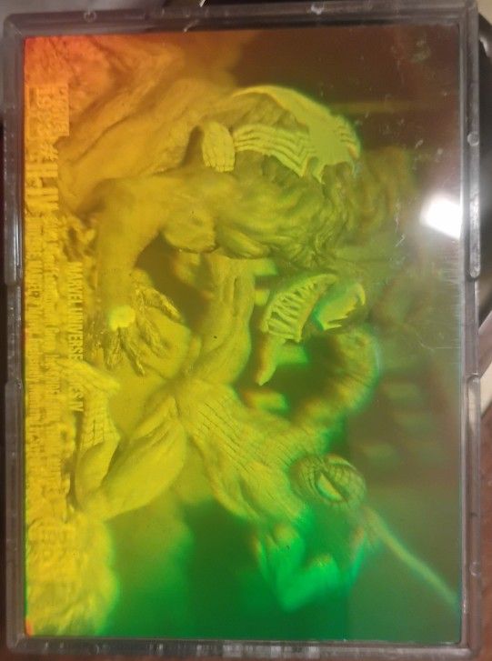 Rare 3D promo insert Card - Spiderman vs. Venom