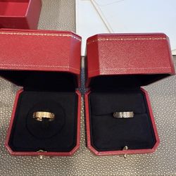 Cartier Love Rings Gold 60