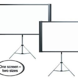 Epson Duet Ultra Portable 80" Portable Manual Tripod Projector Screen,