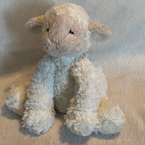 Jellycat Fuddlewuddle Lamb Sheep Plush Stuffed Animal Soft Toy 8 Inch