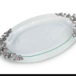 Arthur Court Glass Platter