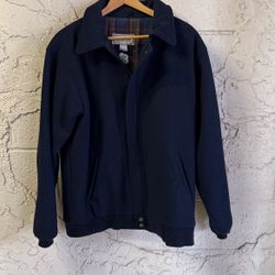 Vintage LL Bean Wool Bomber Coat/Jacket