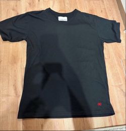 Number (N)ine Black Crew Neck T-Shirt