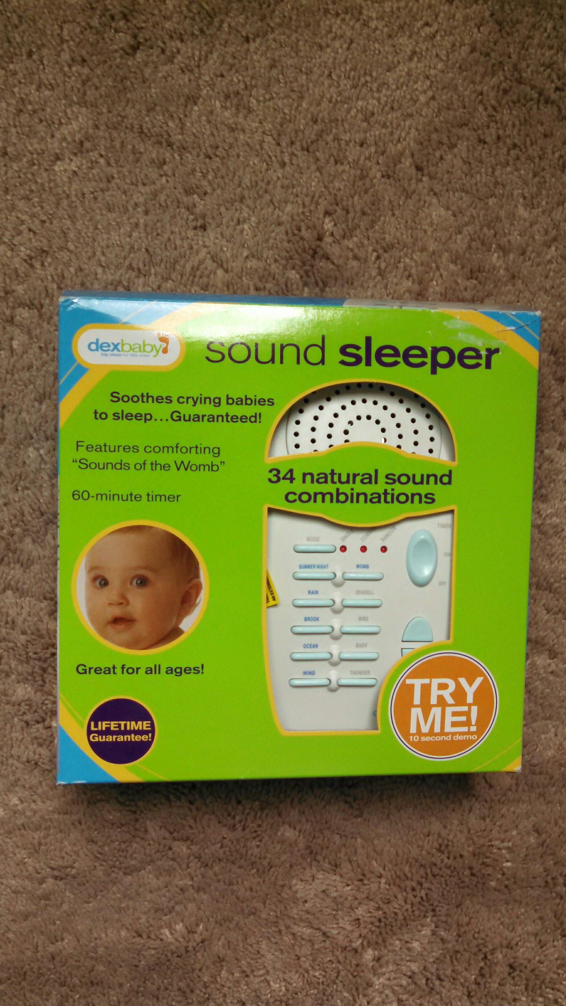 Dex Baby Sound Sleeper White Noise Machine
