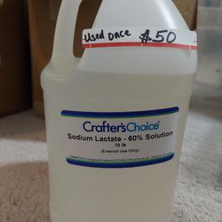 Sodium Lactate 60% Solution 10 Lb (Gallon)
