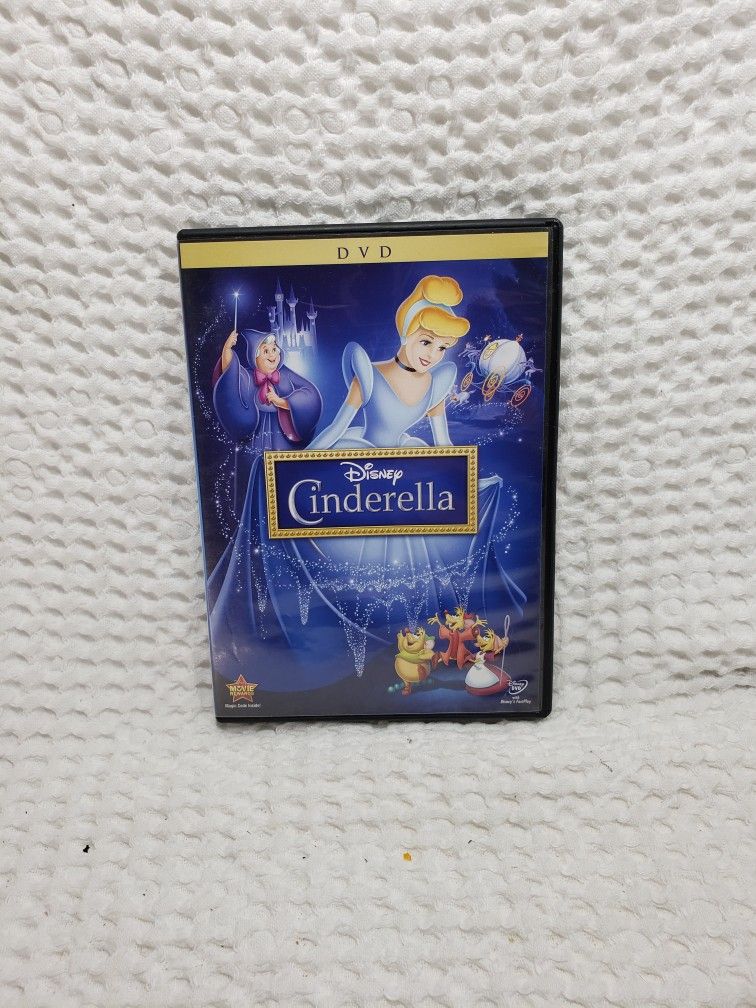 Walt Disney Cinderella dvd rated G. Good condition and smoke free home. 