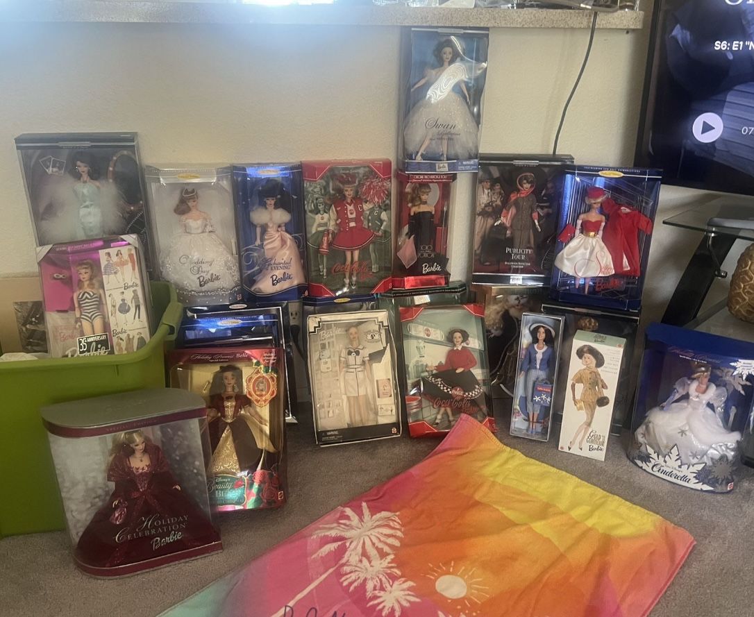 Collection Of Barbies