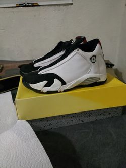 Jordan 14s Blacktoe Size 10