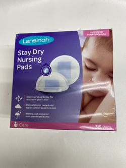 Lansinoh stay dry nursing pads 36 pads condition New damage box