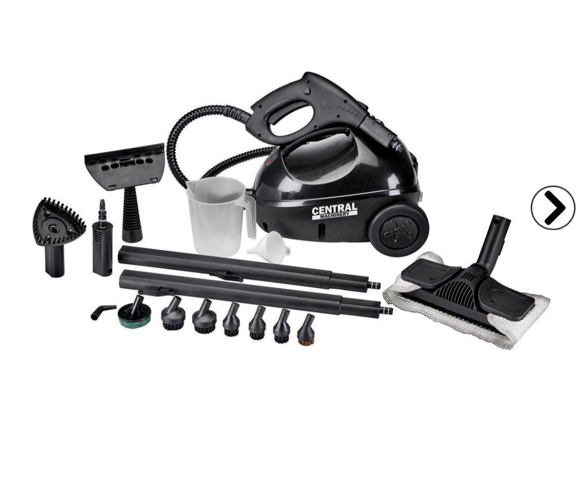 CENTRAL MACHINERY 1500 Watt Steam Cleaner Kit